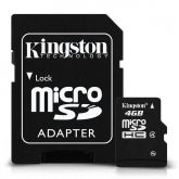 Cartão de Memória de 4Gb - Sandisk ou Kingston